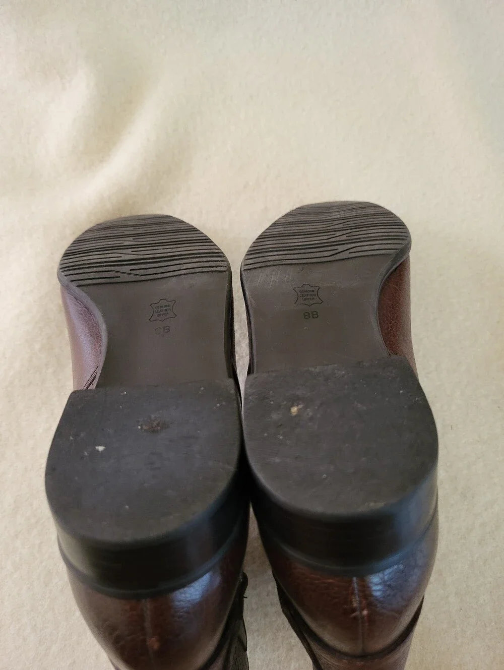 Talbots Brown Leather Ankle Boots Women's Size 8B